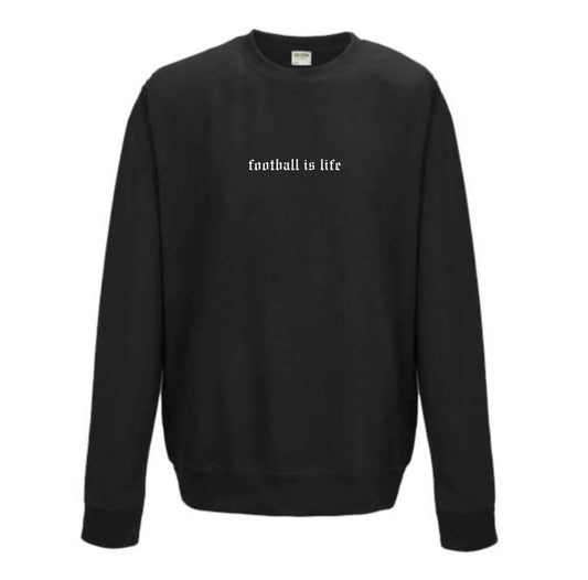 Football is life (adult) Crewneck